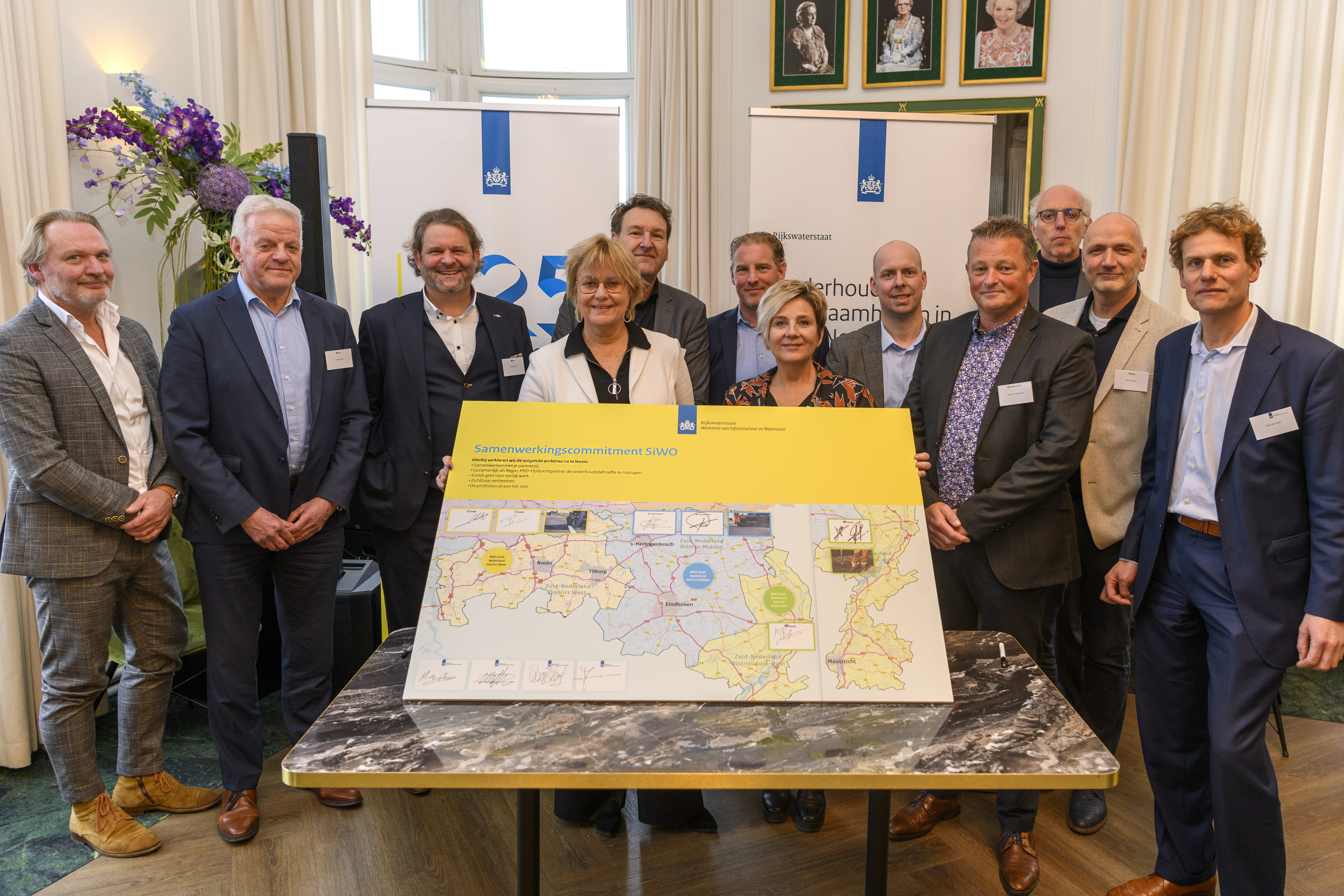 Dura Vermeer en RWS tekenen contract groot onderhoud Zuid-Nederland