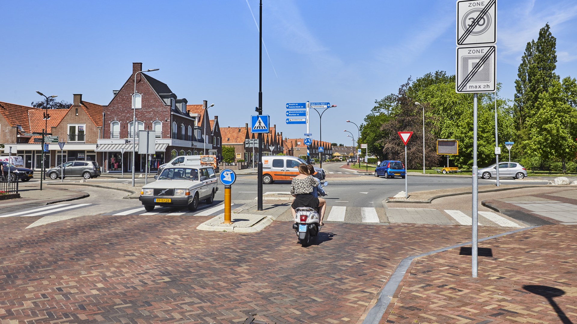 Julianaweg in Volendam