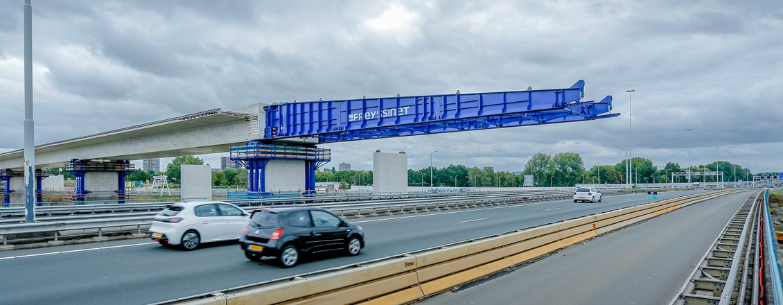 Viaduct Terbregseplein A16 Rotterdam